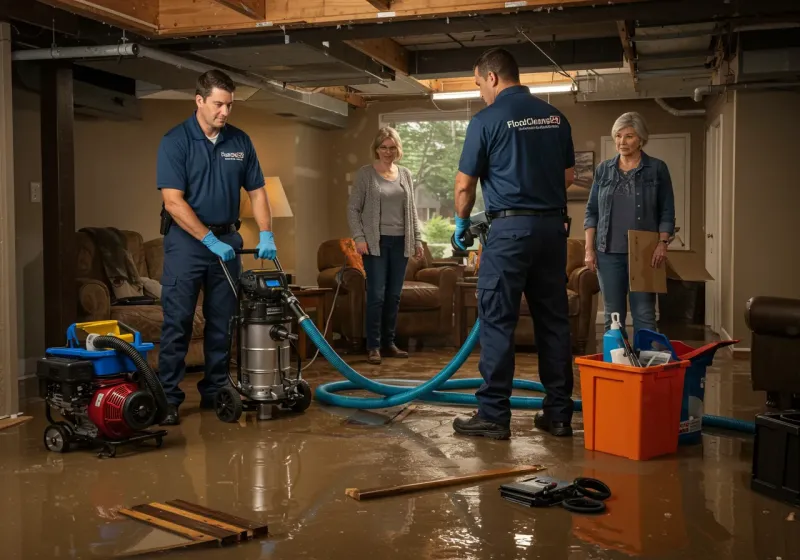 Basement Water Extraction and Removal Techniques process in Desoto Lakes, FL