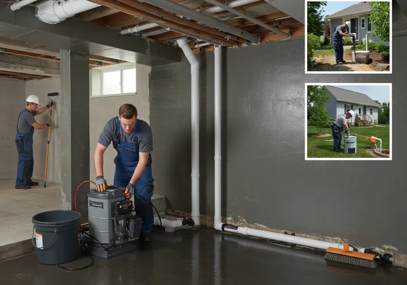 Basement Waterproofing and Flood Prevention process in Desoto Lakes, FL